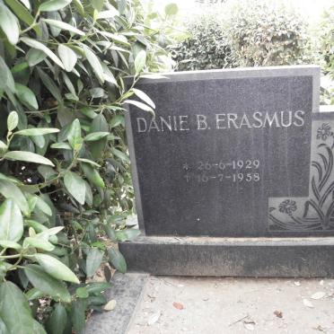 ERASMUS Danie B. 1929-1958