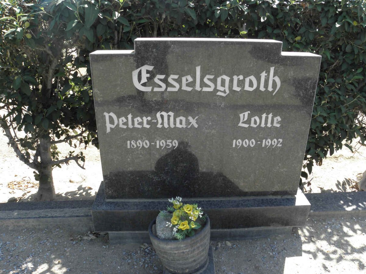 ESSELSGROTH Peter-Max 1890-1959 &amp; Lotte 1900-1992