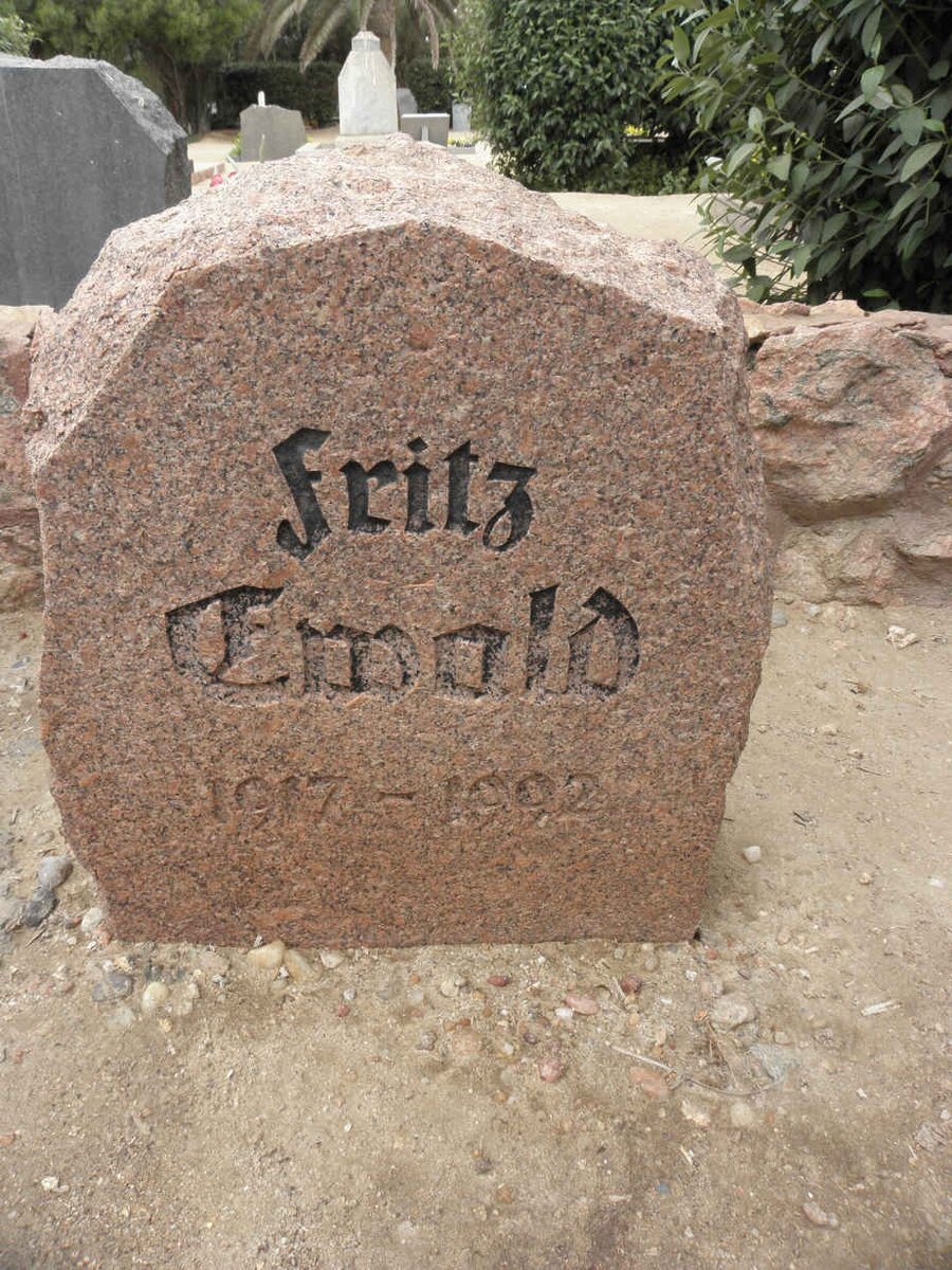 EWALD Fritz 1917-1992