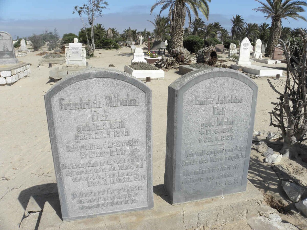 EICH Friedrich Wilhelm 1850-1935 &amp; Emilie Jakobine MEHN 1854-1924