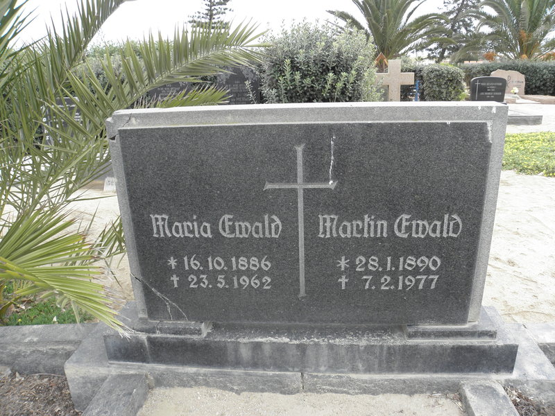 EWALD Martin 1890-1977 &amp; Maria 1886-1962