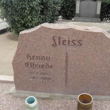 FLEISS Henny Elfriede 1927-1990