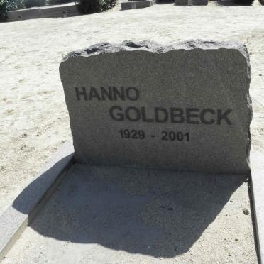 GOLDBECK Hanno 1929-2001