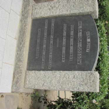 GOSSOW Hilda Ida 1893-1949