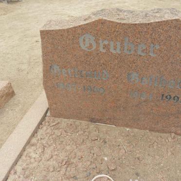 GRUBER Gotthard 1904-1995 &amp; Gertraud 1907-1989