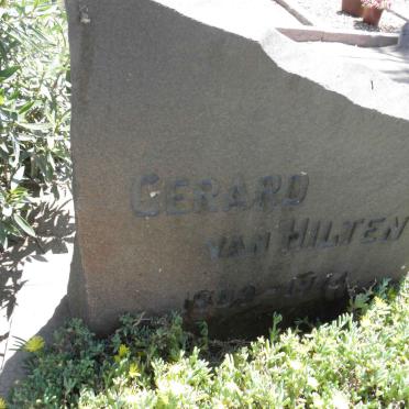 HILTEN Gerard, van 1909-1973