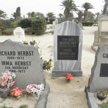 HERBST Richard 1900-1972 &amp; Irma WARDESKY 1904-1977 :: WARDESKY Eduard 1871-1929 &amp; Emma 1873-1937