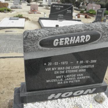 HOON Gerhard 1973-2009