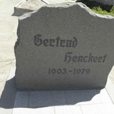 HENCKERT Gertrud 1903-1979