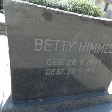 HIMMEL Betty 1905-1953