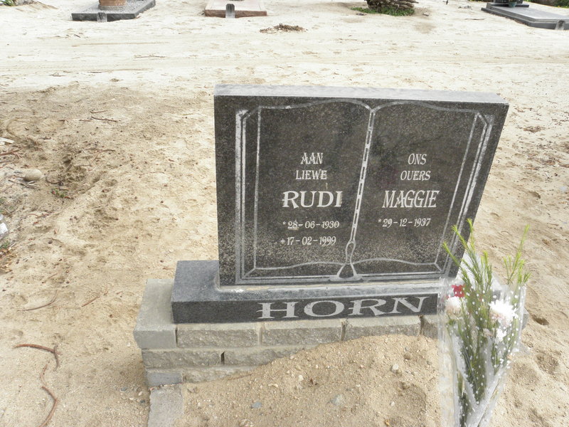 HORN Rudi 1930-1999 &amp; Maggie 1937-