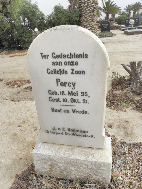 HOFFMANN Percy 1895-1921