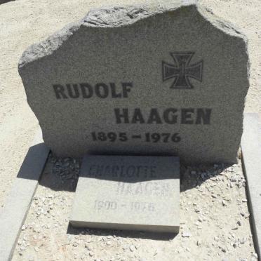 HAAGEN Rudolf 1895-1976 &amp; Charlotte 1900-1976