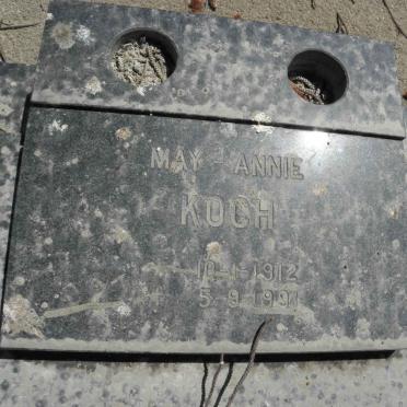 KOCH May Annie 1912-1991