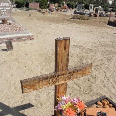 KAISER Elisabeth Eberhardine 1918-2011