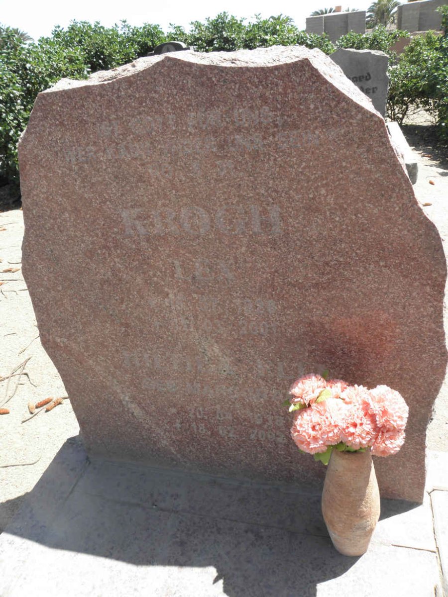 KROGH Lex 1928-2001 &amp; Hilth?a Eli? MARGGRA? 1938-2002