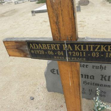 KLITZKE Adabert PA 1920-2011 &amp; Else Anna HEITMANN 1926-1998