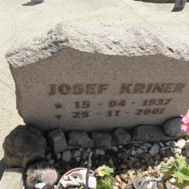 KRINER Josef 1937-2001