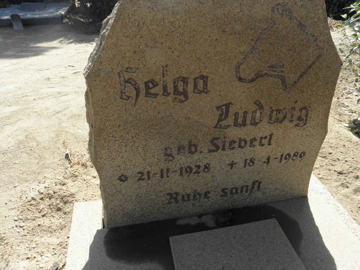 LUDWIG Helga nee SIEBERT 1928-1989