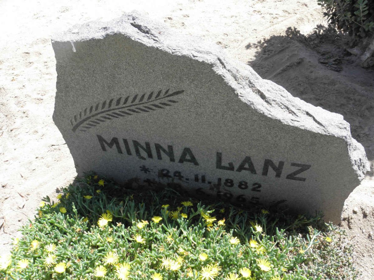 LANZ Minna 1882-1965