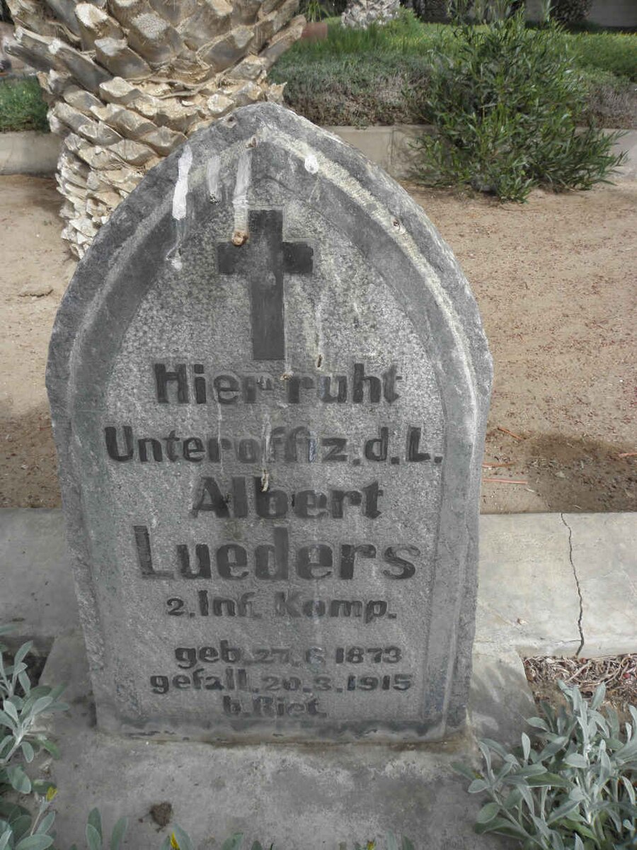 LUEDERS Albert 1873-1915