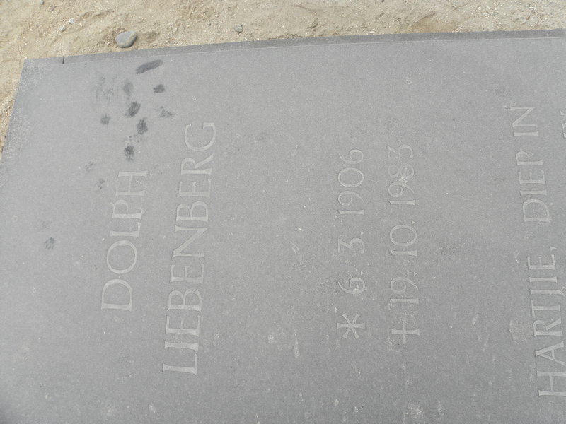 LIEBENBERG Dolph 1906-1983