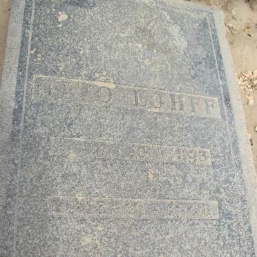 LOHFF Otto 1893-1948