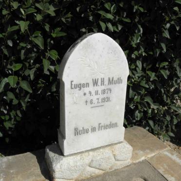 MUTH Eugen W.H. 1874-1931