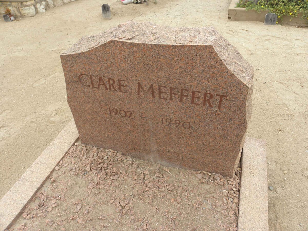 MEFFERT Clare 1902-1990