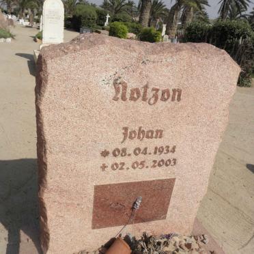 NOTZON Johan 1934-2003