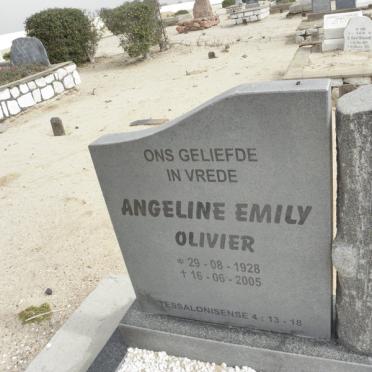 OLIVIER Angeline Emily 1928-2005