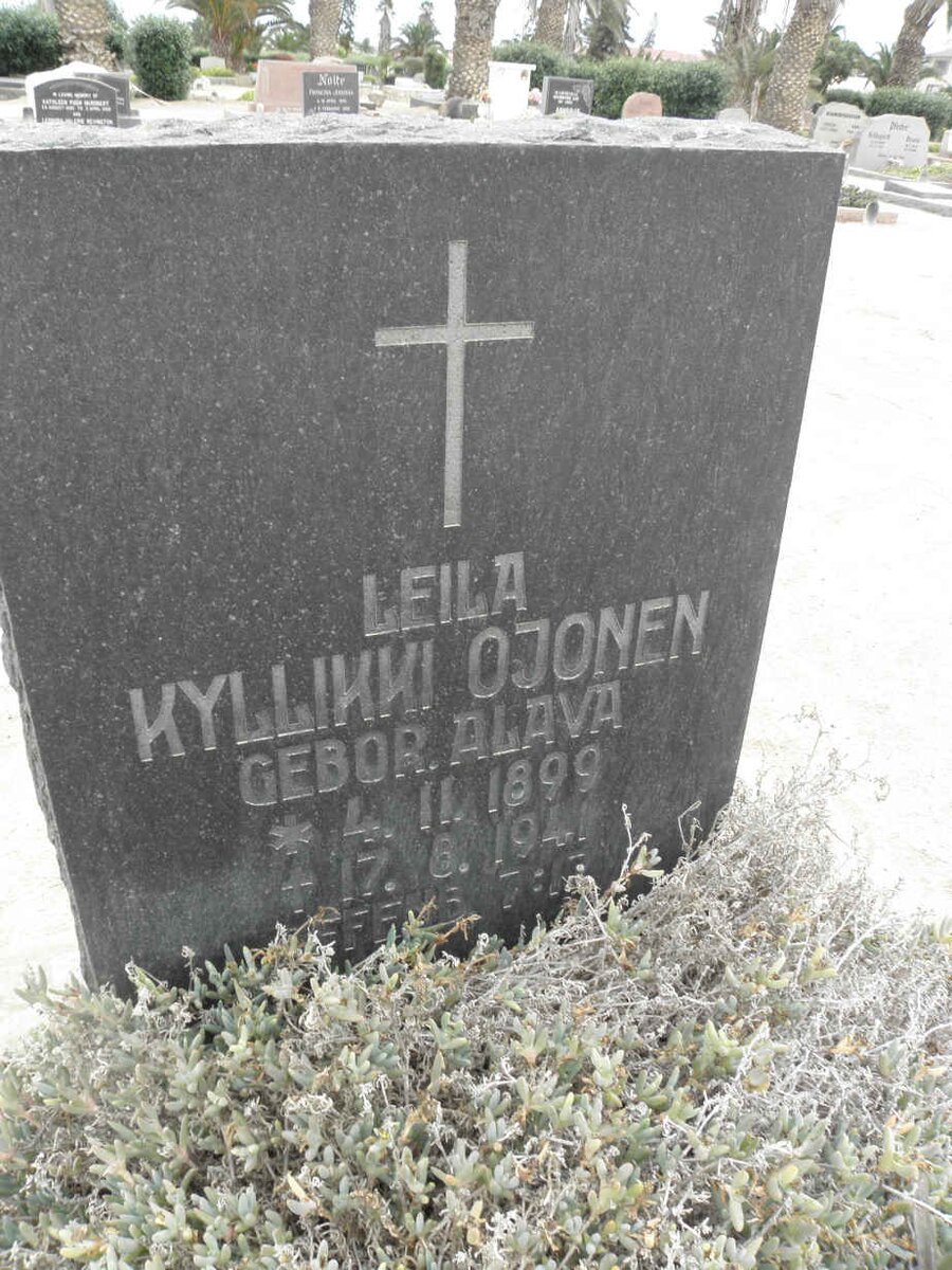 OJONEN Leila Kyllikki nee ALAVA 1899-1941