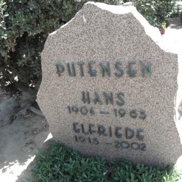 PUTENSEN Hans 1904-1965 &amp; Elfriede 1915-2002