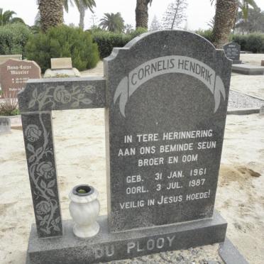 PLOOY Cornelis Hendrik, du 1961-1987