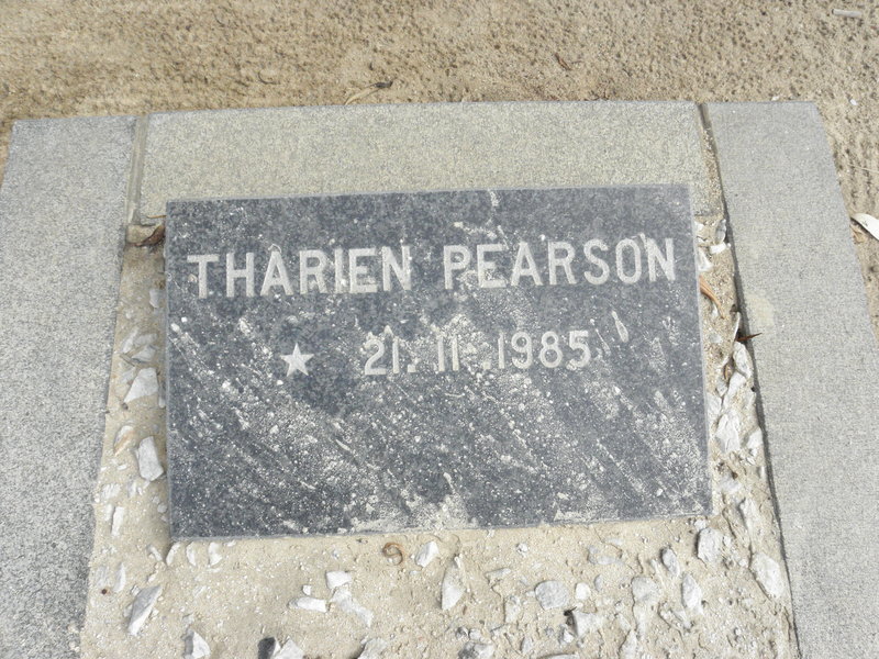 PEARSON Tharien -1985-1985