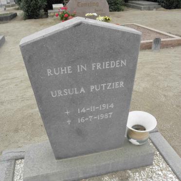 PUTZIER Ursula 1914-1987