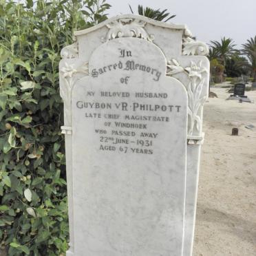 PHILPOTT Guybon VR -1931