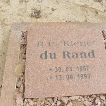 RAND R.P., du 1957-1993