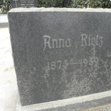 RIETZ Anna 1873-1959