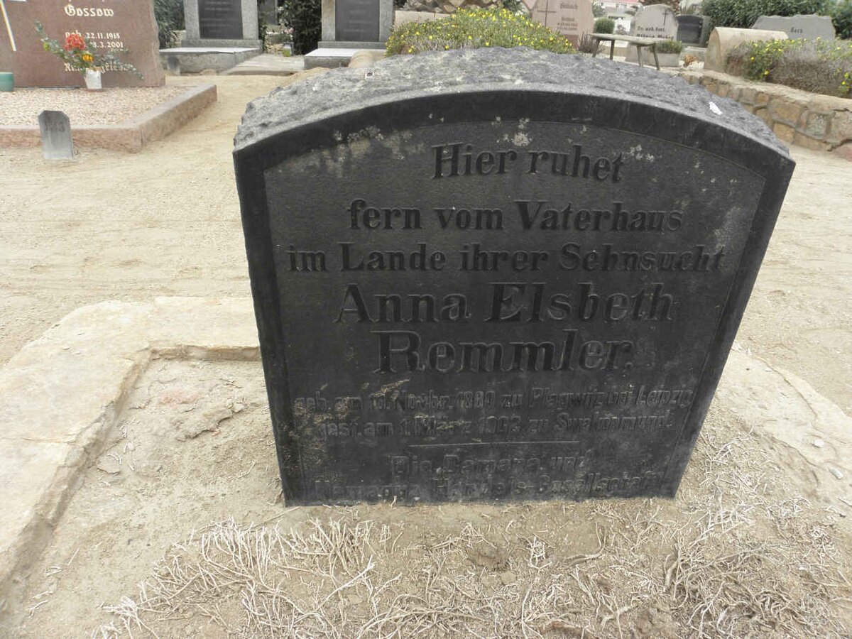 REMMLER Anna Elsbeth 1880-1902