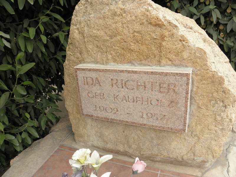 RICHTER Ida nee KAUFHOLZ 1902-1957