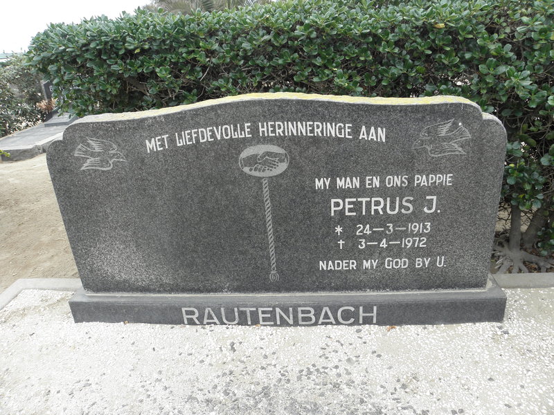 RAUTENBACH Petrus J. 1913-1972