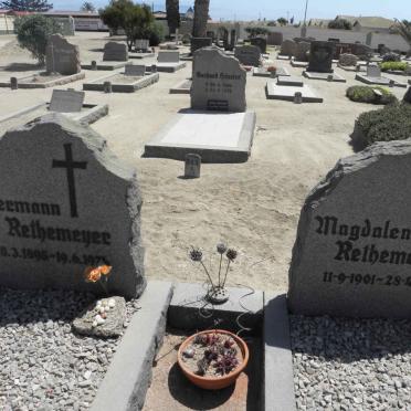 RETHEMEYER Hermann 1895-1974 &amp;  Magdalene 1901-1985