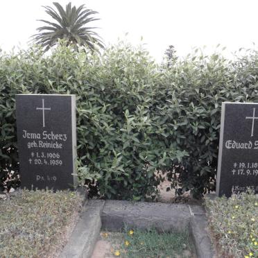 SCHERZ Eduard 1897-1965 &amp; Jema REINICKE 1906-1959