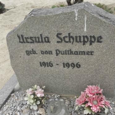 SCHUPPE Ursula nee von PUTTKAMER 1916-1996