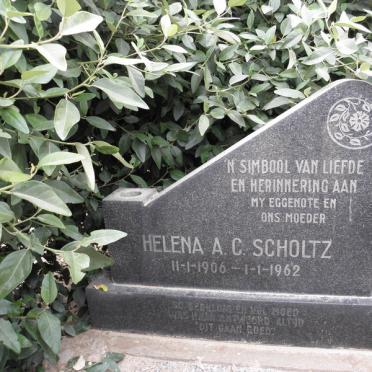 SCHOLTZ Helena A.C. 1906-1962