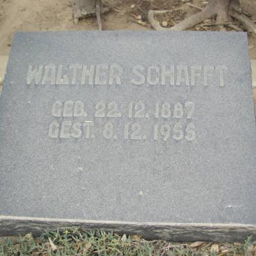 SCHAFFT Walter 1887-1955