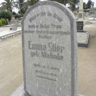 STIER Emma nee MAHNKE 1887-1914