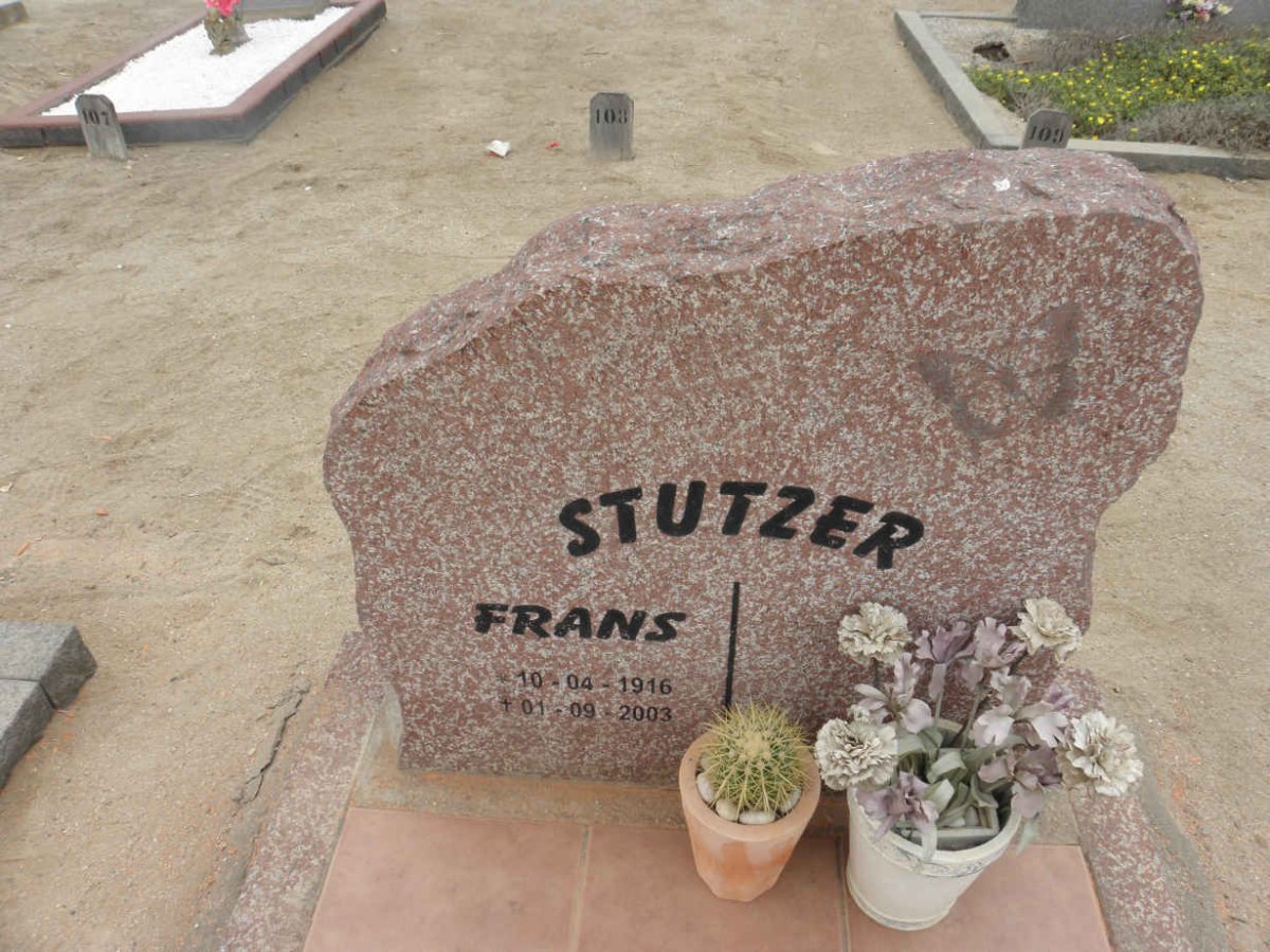 STUTZER Frans 1916-2003