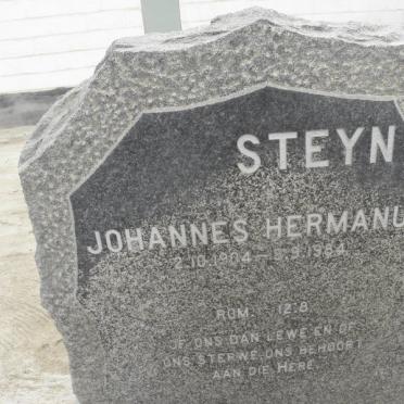 STEYN Johannes Hermanus 1904-1984